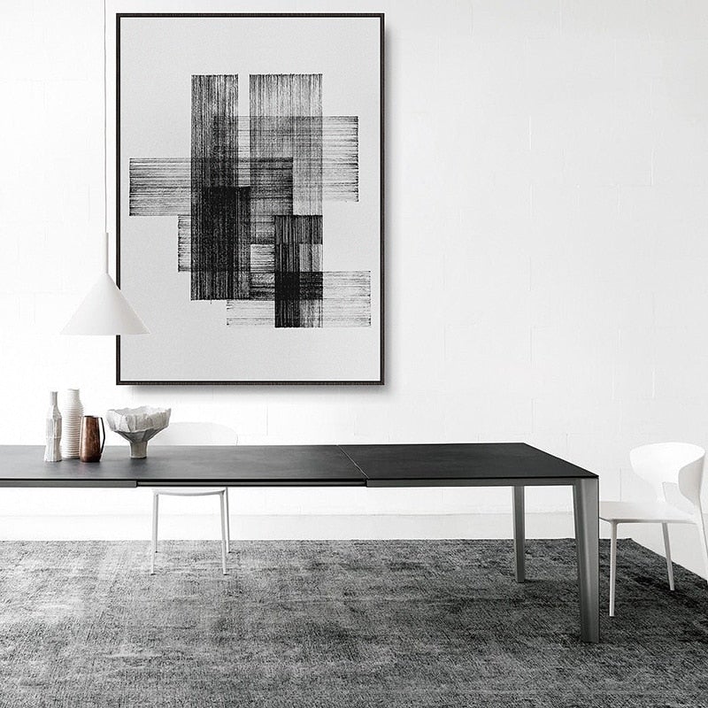 Laminas Canvas Prints on living room wall.