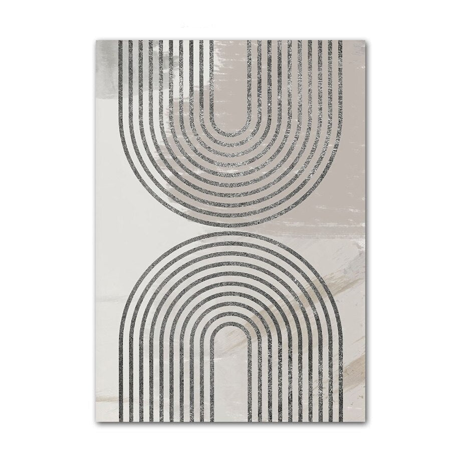 Arch abstract canvas poster.