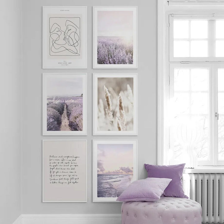 Purple Skies Canvas Posters