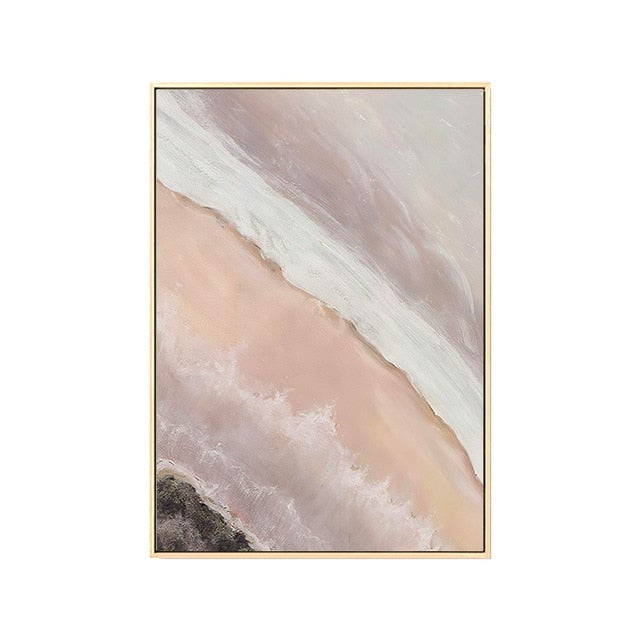 Abstract marble canvas poster.