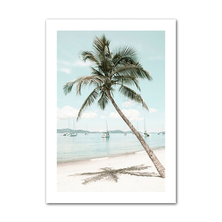 Palm tree poster.