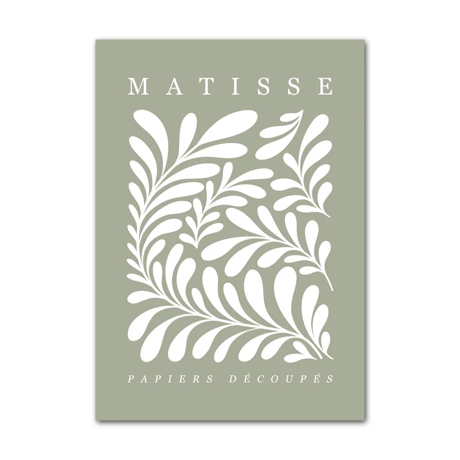 Verde Boho Canvas Posters