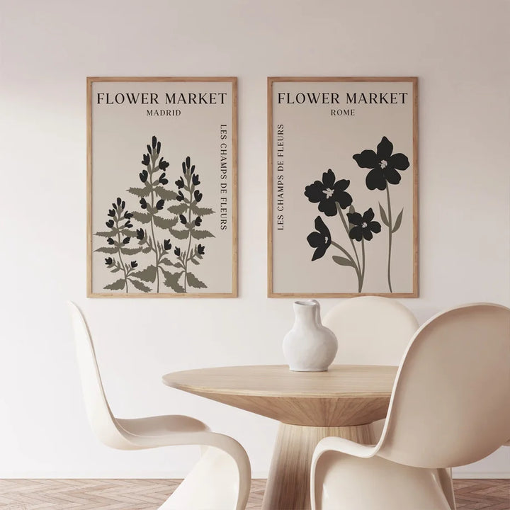 Flora Canvas Posters