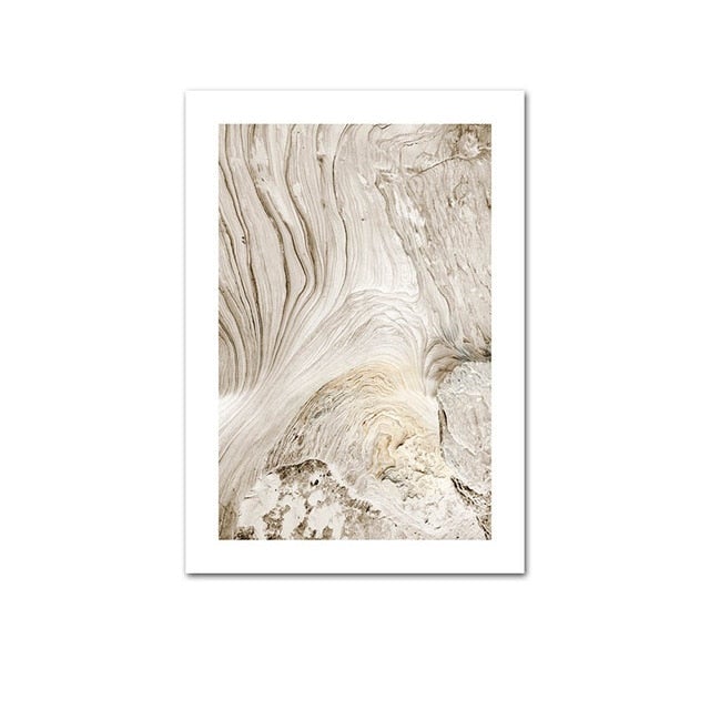 Abstract hay canvas poster.