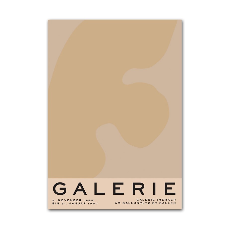 Galerie Toiles Beiges Affiches