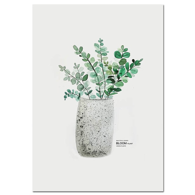 Plant pot poster.