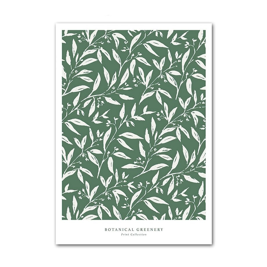 Greenery Canvas Posters